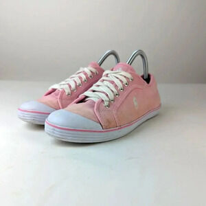 Polo Ralph Lauren Marin Pink Canvas Sneaker 8